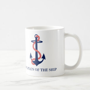 Captain of the Ship Nautical Coffee Mug