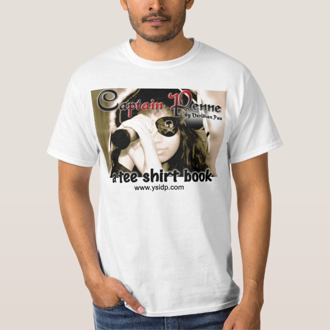 Captain Penne Tee Shirt Book (Front)