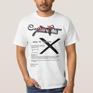 Captain Penne Tee Shirt Book chapter X