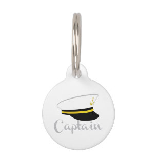 Captain Pet Tag