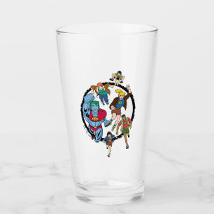 Captain Planet and the Planeteers Circle Graphic Glass
