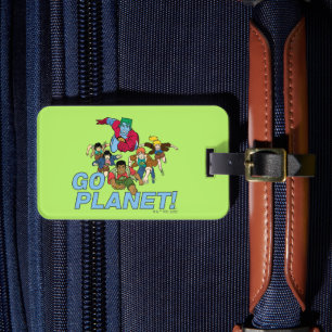 Captain Planet and the Planeteers - Go Planet! Luggage Tag