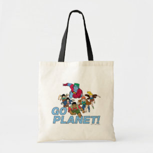 Captain Planet and the Planeteers - Go Planet! Tote Bag