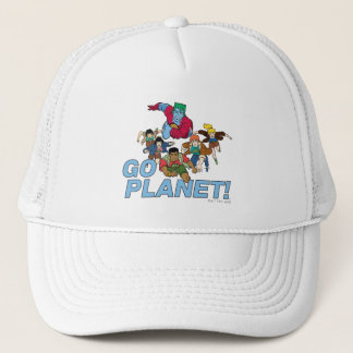 Captain Planet and the Planeteers - Go Planet! Trucker Hat