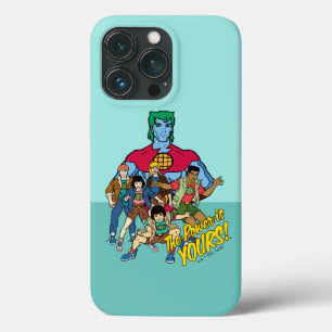 Captain Planet Group Graphic - The Power Is Yours! iPhone 13 Pro Case