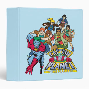 Captain Planet & the Planeteers Group Logo Graphic Binder