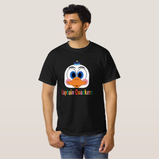 Captain Quaker Typography T Shirt
