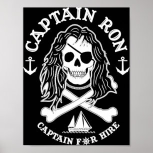 Captain Ron Captain For Hire Poster