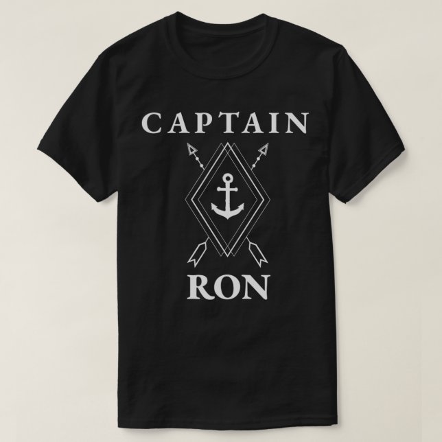Captain Ron  T-Shirt (Design Front)