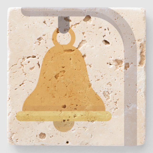 Captain’s Bell Stone Coaster (Front)