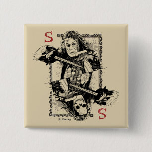 Captain Salazar - Butcher of the Sea 2 Inch Square Button