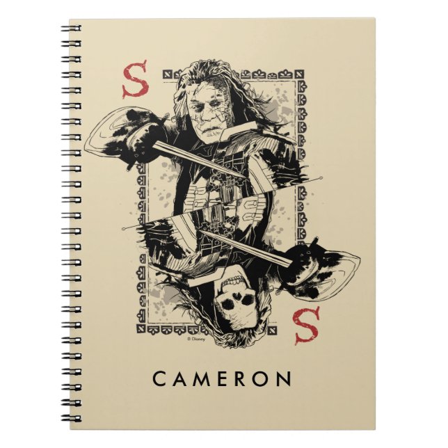 Captain Salazar - Butcher of the Sea Notebook (Front)