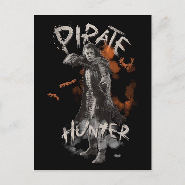 Captain Salazar - Pirate Hunter Postcard (Front)