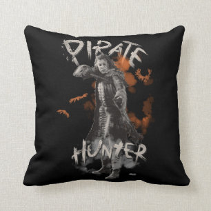 Captain Salazar - Pirate Hunter Throw Pillow