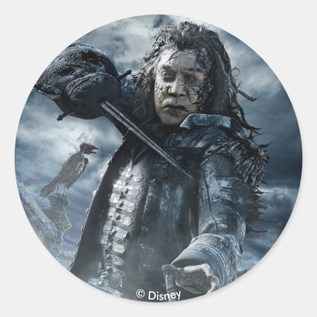 Captain Salazar - The Sea Is Ours! Classic Round Sticker (Front)