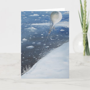 Captain Scott Antarctica's first Aeronaut. 4th Card