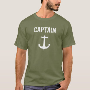 Captain, Ship captain T-Shirt