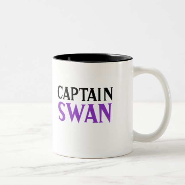 Captain Swan Two-Tone Coffee Mug (Right)