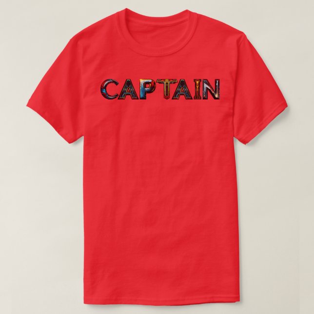 Captain T-Shirt (Design Front)