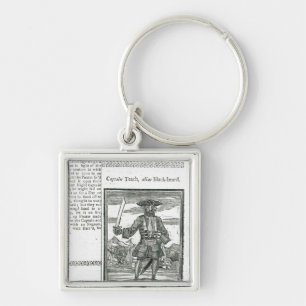 Captain Teach, Alias Black Beard Keychain