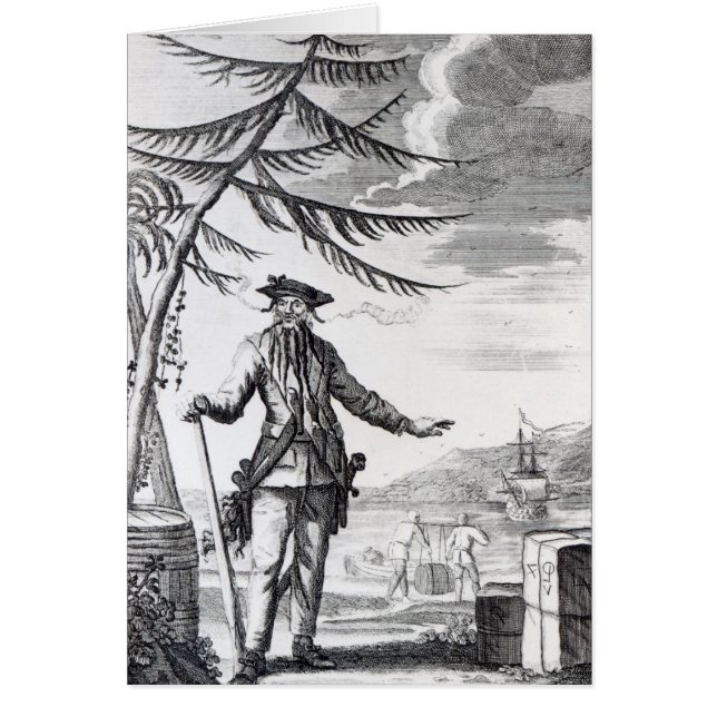 Captain Teach, commonly called Blackbeard (Front)