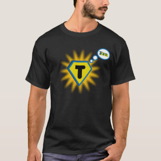 Captain Tedium Black T-Shirt
