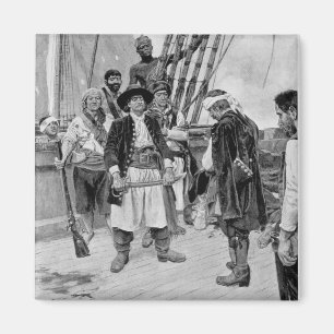 Captain Tongrelow Took the Biggest, illustration Magnet