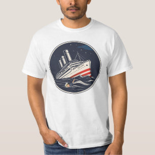 Captain Trump with a sinking ship T-Shirt
