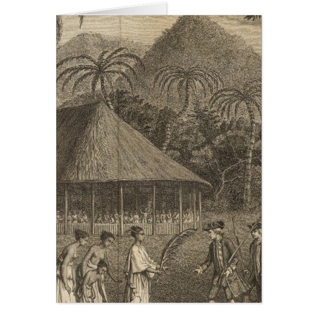 Captain Wallis and Tahitians (Front)