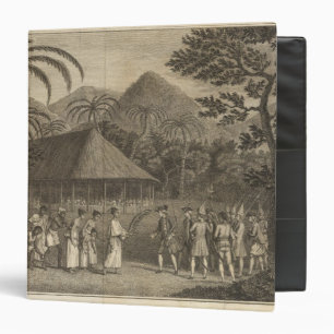 Captain Wallis and Tahitians Binder