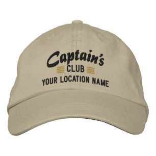 Captain's CLUB Personalize it Embroidered cap