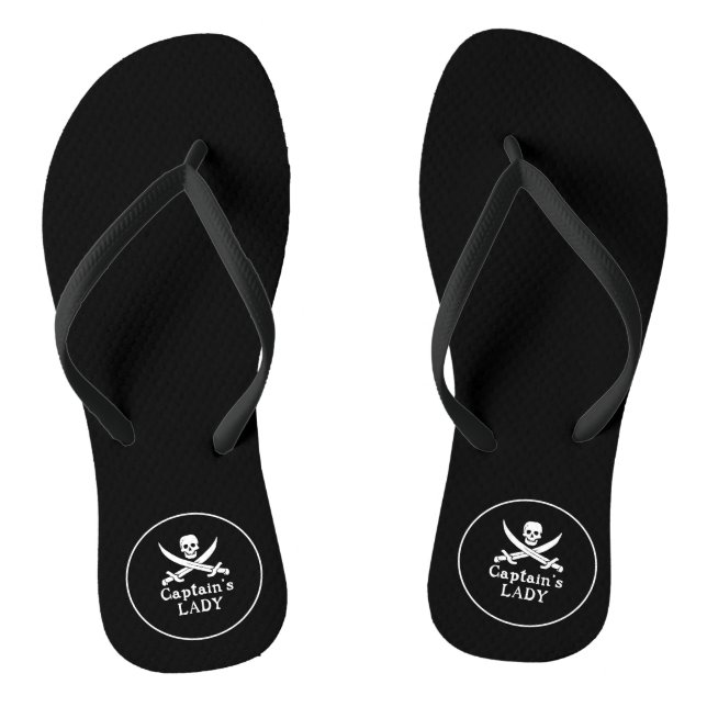 Captain's Lady  Flip Flops (Footbed)