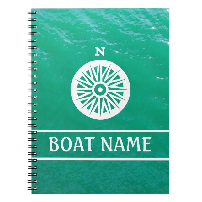 Captain's Log - Compass Notebook (Front)