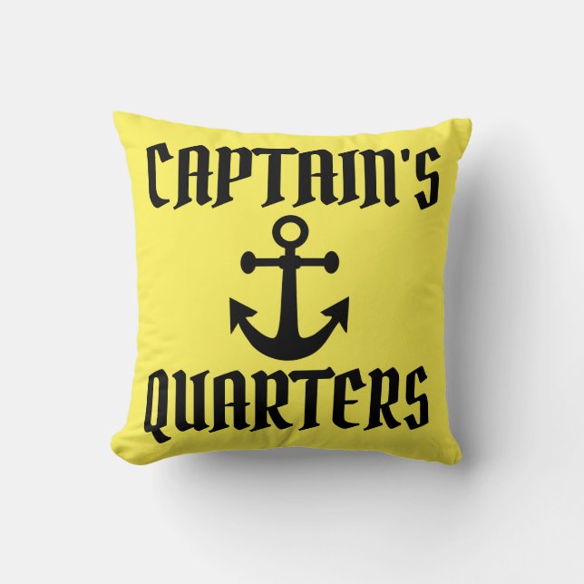 CAPTAIN'S QUARTERS PILLOWS (Front)