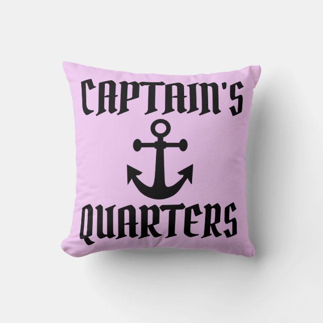 CAPTAIN'S QUARTERS PILLOWS (Front)