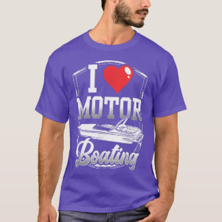 Captains Sailors Boats Owners Sea Ocean Boating Mo T-Shirt
