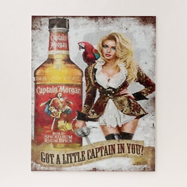 Captian Morgan  Puzzle (Vertical)