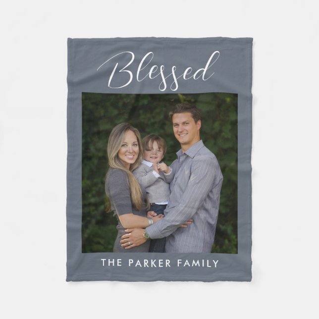 Captioned Gallery of One Custom Colour Blanket (Front)