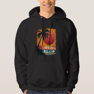 Captiva Island FL Florida Vintage Beach Sunset Vac Hoodie