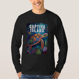 Captiva Island FL Florida Vintage Beach Vacation S T-Shirt