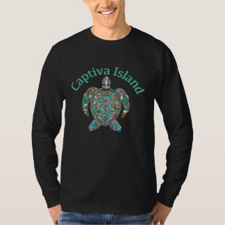 Captiva Island Tribal Turtle Gift T-Shirt