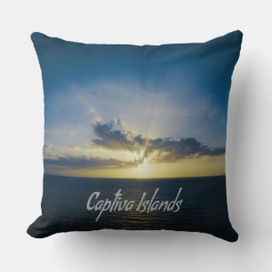 Captiva Islands Florida Throw Pillow