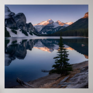 Captivating Alpine Sunrise Poster