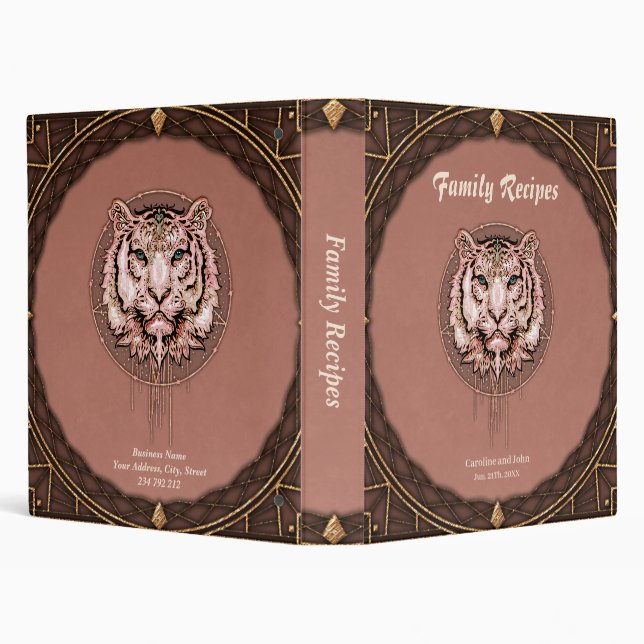 Captivating and artistic depiction of a tiger binder (Background)