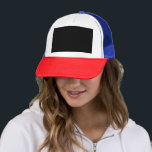 Captivating Black and White Photo of a Vintage Trucker Hat<br><div class="desc">Step back in time with this monochrome cityscape showcasing a classic clock tower,  a timeless landmark in the city's historic architecture. Explore the beauty of this iconic timepiece in black and white</div>