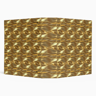Captivating gold pattern binder
