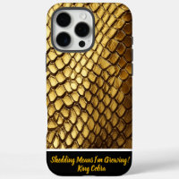 Captivating golden snake skins shimmering in light