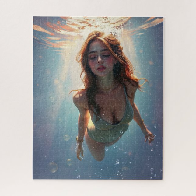 Captivating Ocean-Themed Jigsaw Puzzle (Vertical)