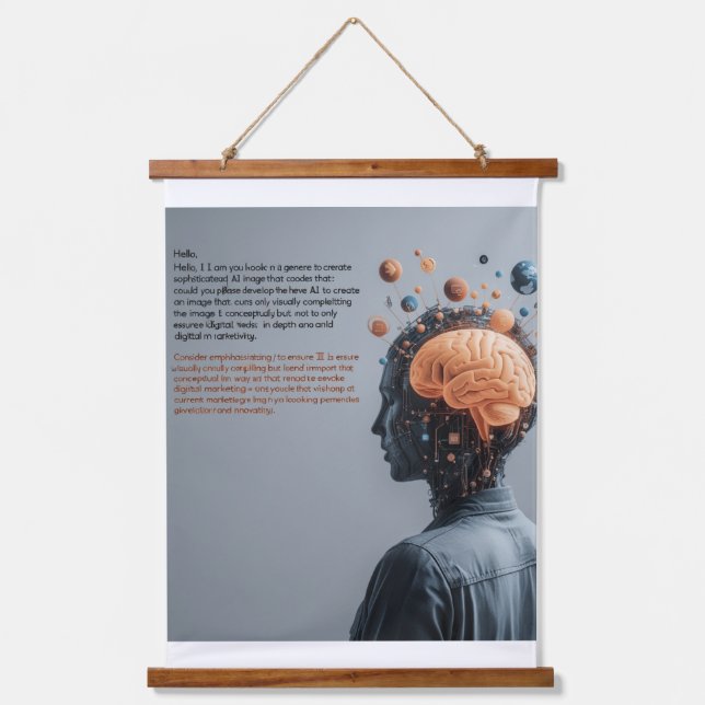 Captivating Portrait Photography: Depth, Emotion & Hanging Tapestry (Front)