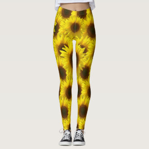 Captivating Sunflower Leggings